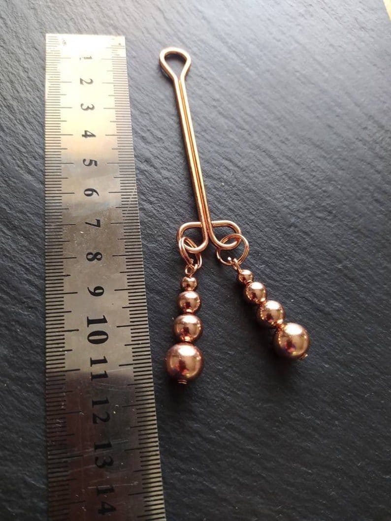 REPIOR TETHER | Clitoral Sensory Anchor | Rose Gold Steel - Image 2