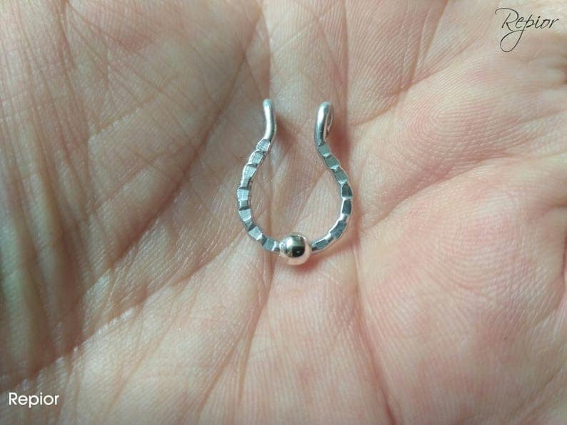 Non Piercing Septum Ring
