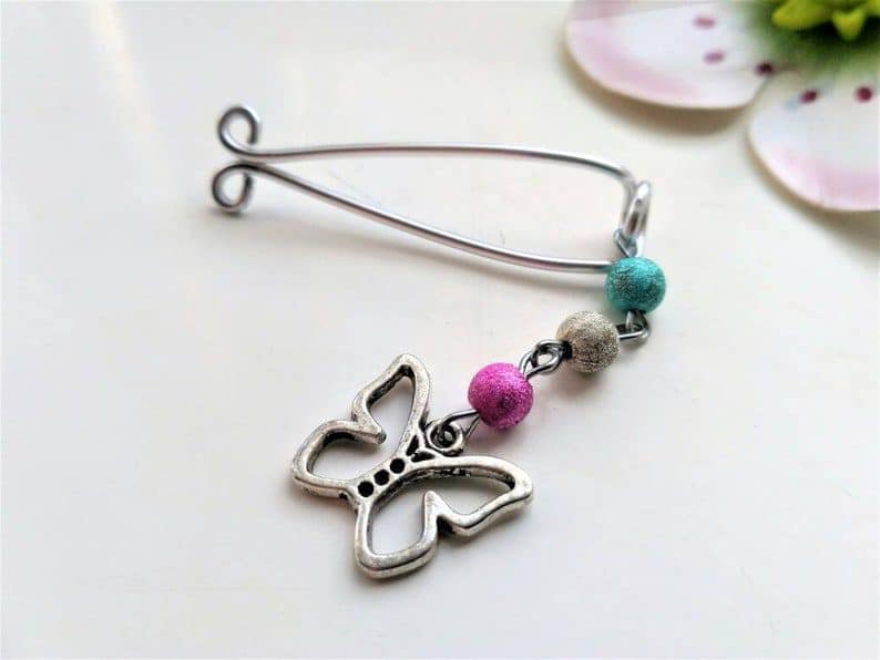 REPIOR VOID | Clitoral Sensory Anchor | Butterfly, Aluminum