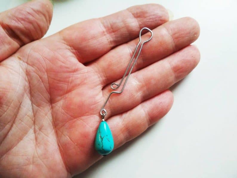 REPIOR VOID | Clitoral Sensory Anchor | Turquoise, Steel - Image 2