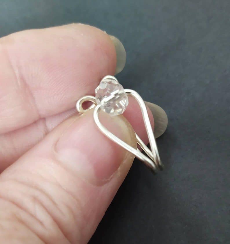 REPIOR TETHER | Clitoral Sensory Anchor | Crystal, Copper