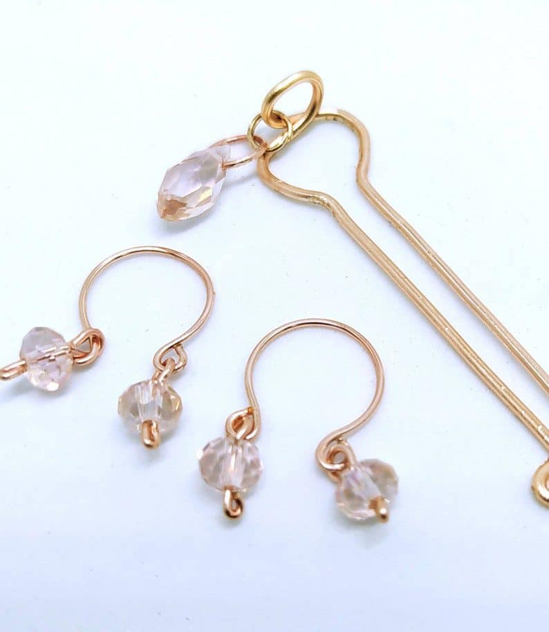 REPIOR CORE | Areola Constriction Loops and Clitoral Sensory Anchor Set | Rose Gold Cooper - Image 5