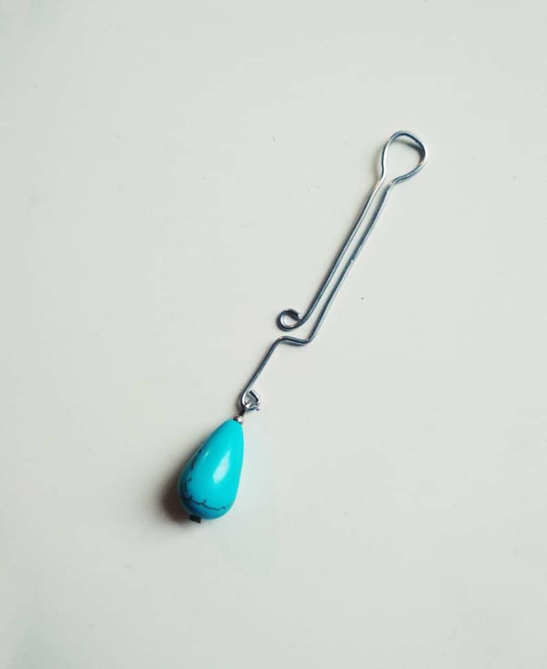 REPIOR VOID | Clitoral Sensory Anchor | Turquoise, Steel