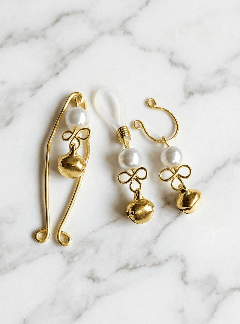 REPIOR LINK Apex Orbits and Clitoral Sensory Anchor Set Bells, Steel