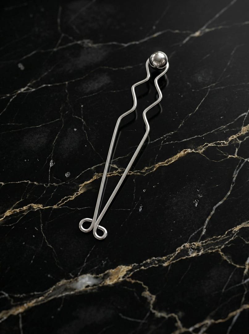 REPIOR GRAFT Clitoral Sensory Anchor Pearl, Steel