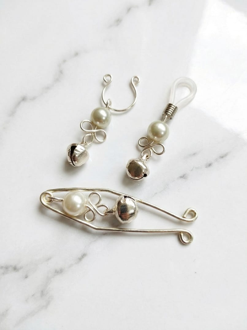 REPIOR LINK Apex Orbits and Clitoral Sensory Anchor Set Bells, Steel