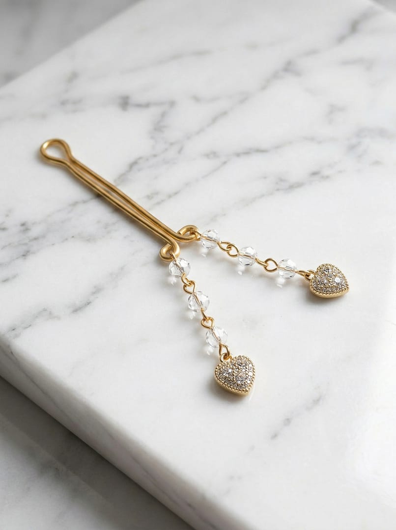 REPIOR NEXUS | Clitoral Sensory Anchor | Crystal Heart, Aluminum - Image 5