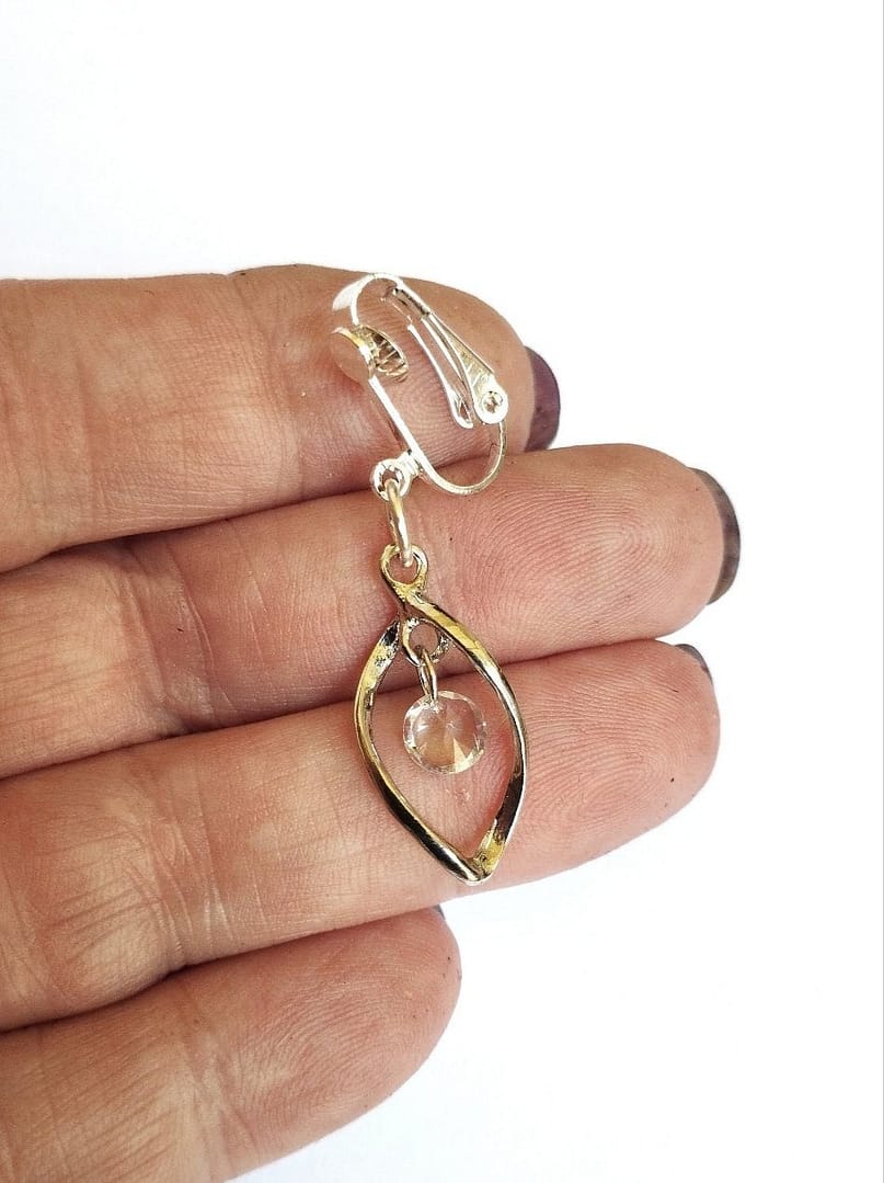 REPIOR LINK | Clitoral Sensory Anchor | Clear Crystal, Silver - Image 2