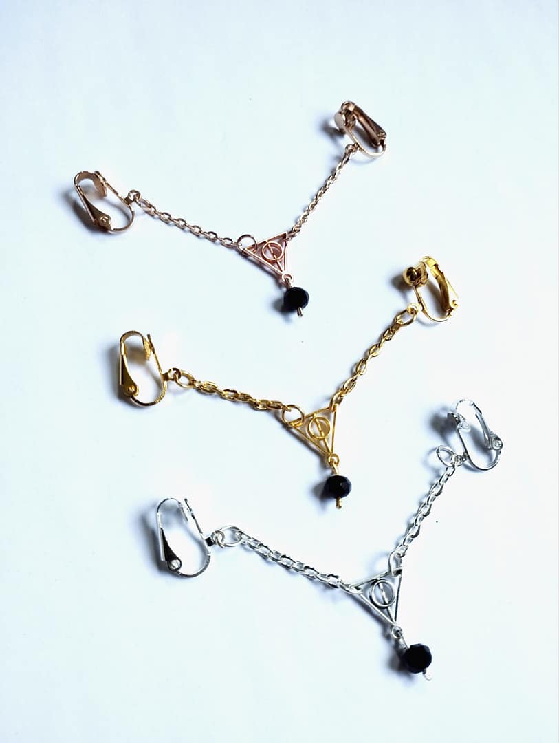 REPIOR VEIL | Labial Symmetry Chains | Black Crystals - Image 3